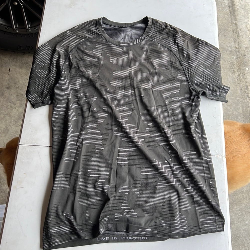 Camo LuluLemon Metal Vent Tech Shirt